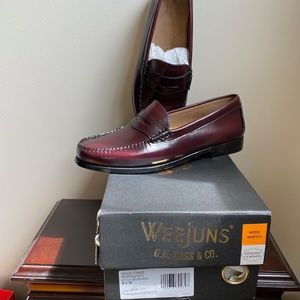Bass Penny Loafers - Burgandy 8.5W